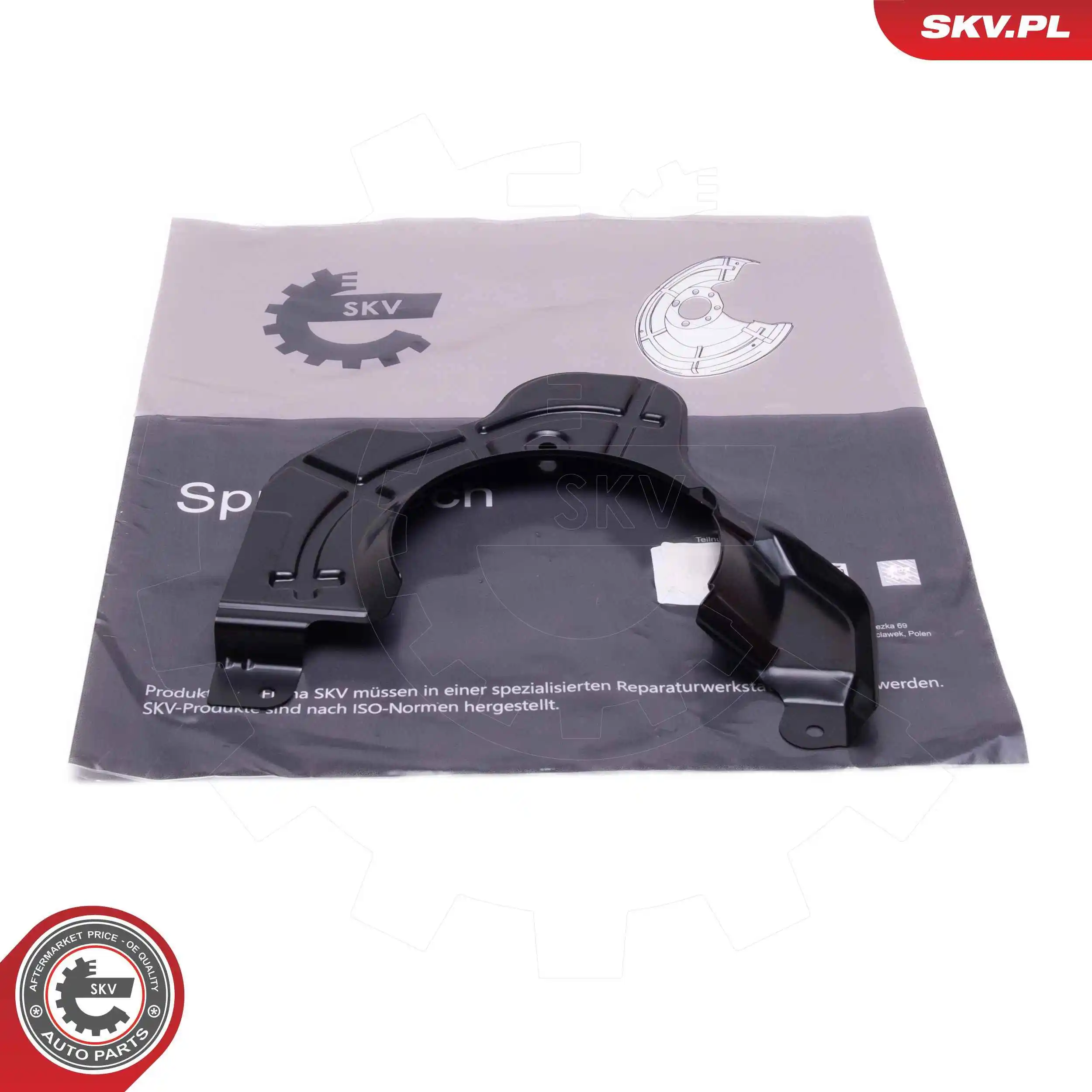 Splash Guard, brake disc
